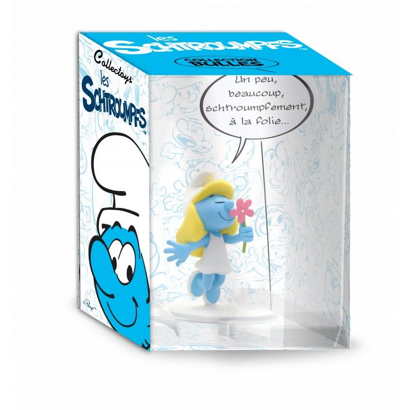 Plastoy - Collection Bulles Les Schroupfes Un Peu Beaucoup Schtroumpfément À La Folie... Figurines