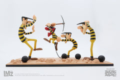 PRE-ORDER : FARIBOLES Statue - Lucky Luke - The Daltons (Limited & Numbered) (°2022) (28cm)