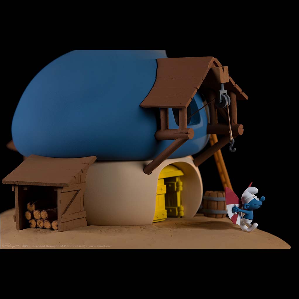 FARIBOLES Statue - The Smurfs - L’Ochesre #1 (Limited & Numbered) (Copy) Fariboles - Statue