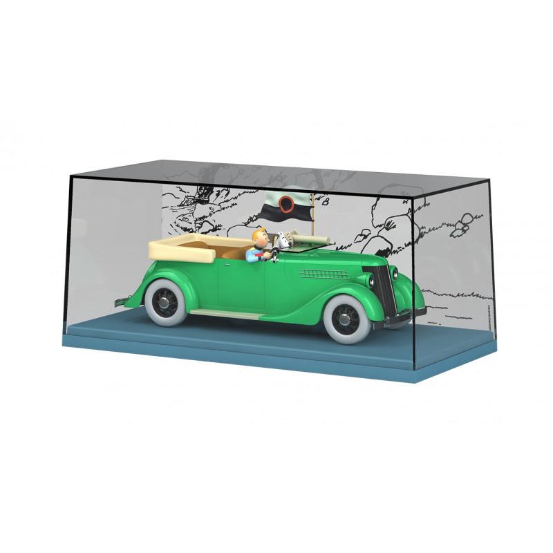Tintin / Kuifje - Tintin's Cars 1/24 - L'auto Mitrailleuse (The Broken Ear) #12 (26cm)