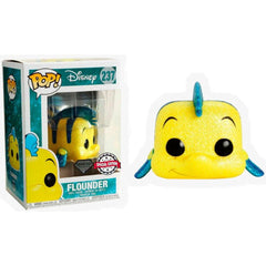 Funko POP! Disney - The Little Mermaid - Flounder (Diamond Collection) (237) Exclusive