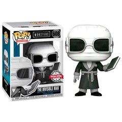 Funko POP! Movies - Universal Studios Monsters - The Invisible Man (B/W) (608) Exclusive