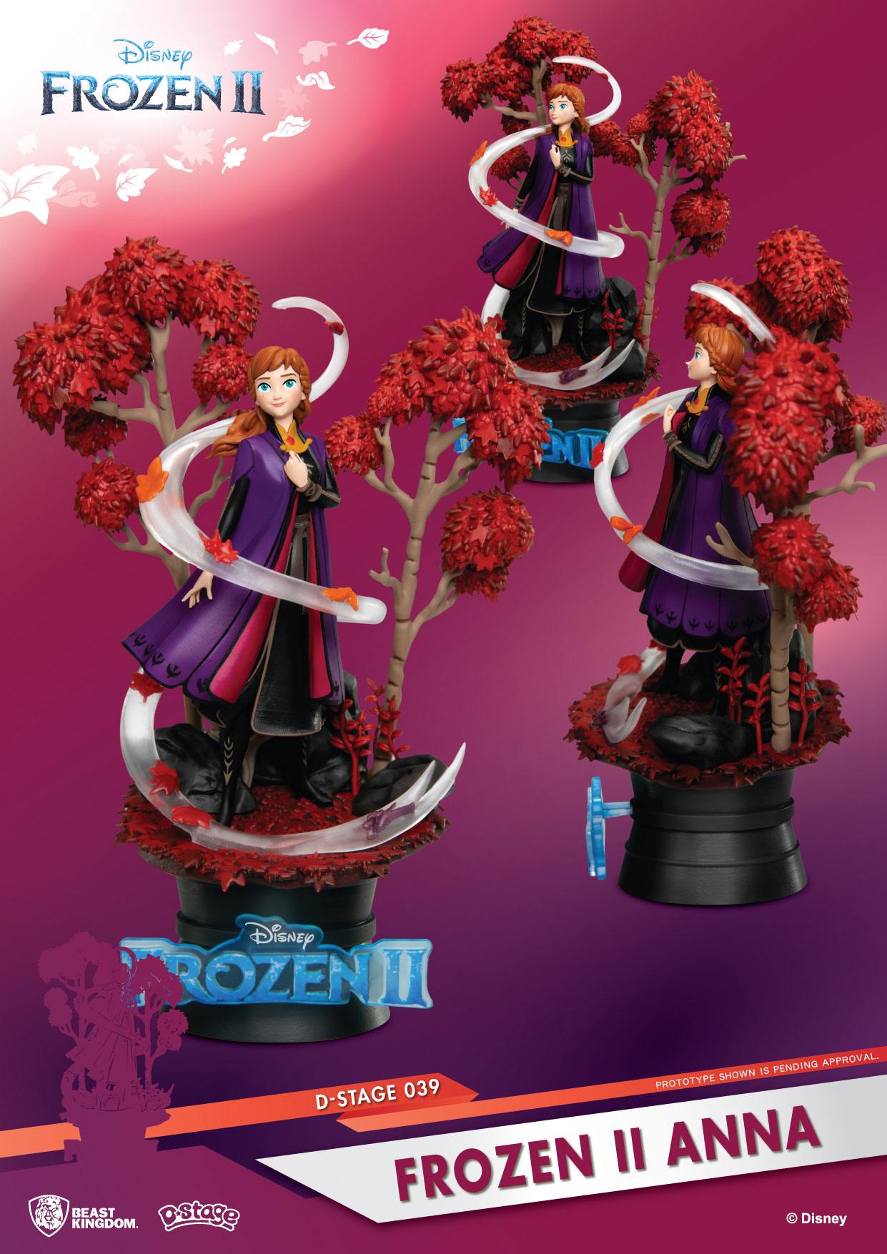 BEAST KINGDOM - Disney, Frozen 2 - Diorama Anna (DS-039) (15 cm)