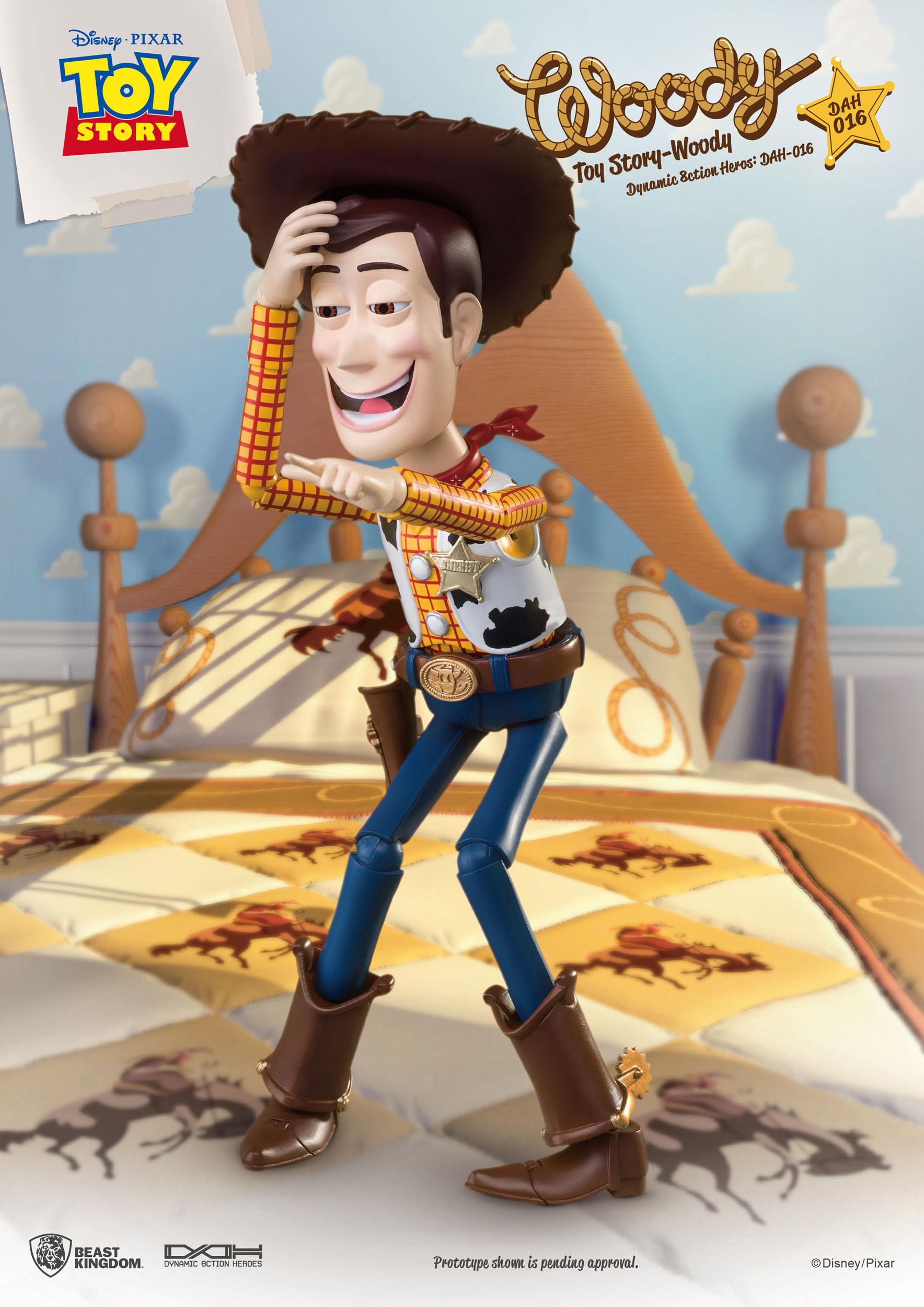 BEAST KINGDOM Action Figure - Disney, Toy Story - Woody (21cm)
