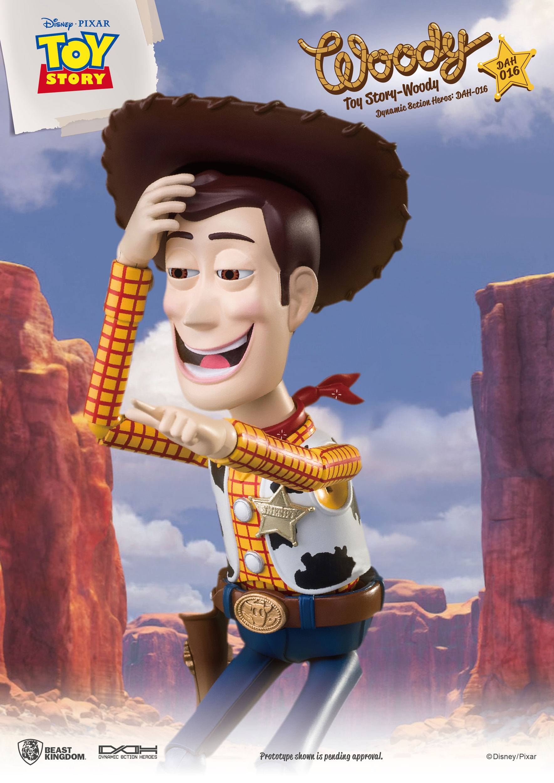 BEAST KINGDOM Action Figure - Disney, Toy Story - Woody (21cm)