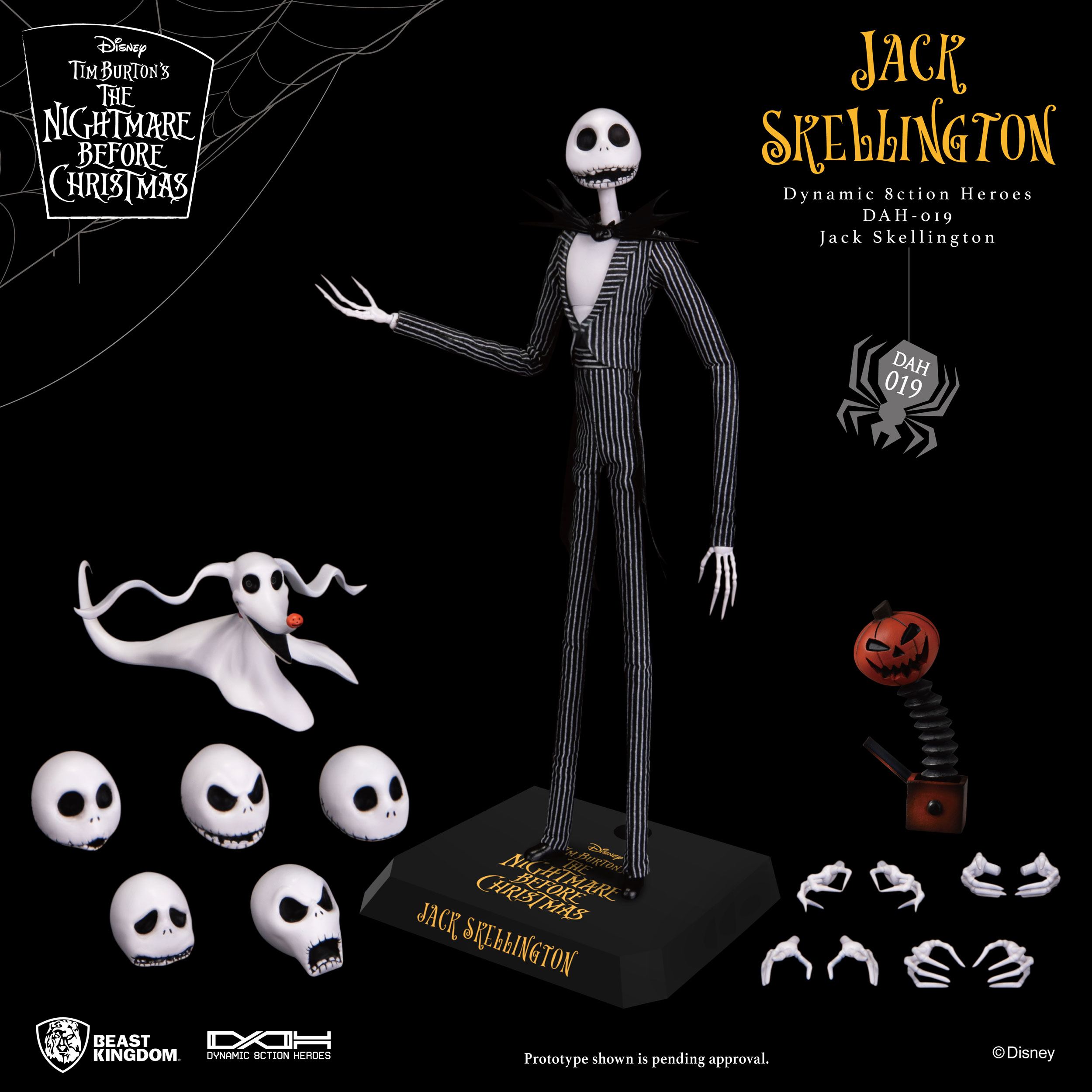 BEAST KINGDOM Action Figure - Disney, The Nightmare Before Christmas - Jack Skellington (21cm)