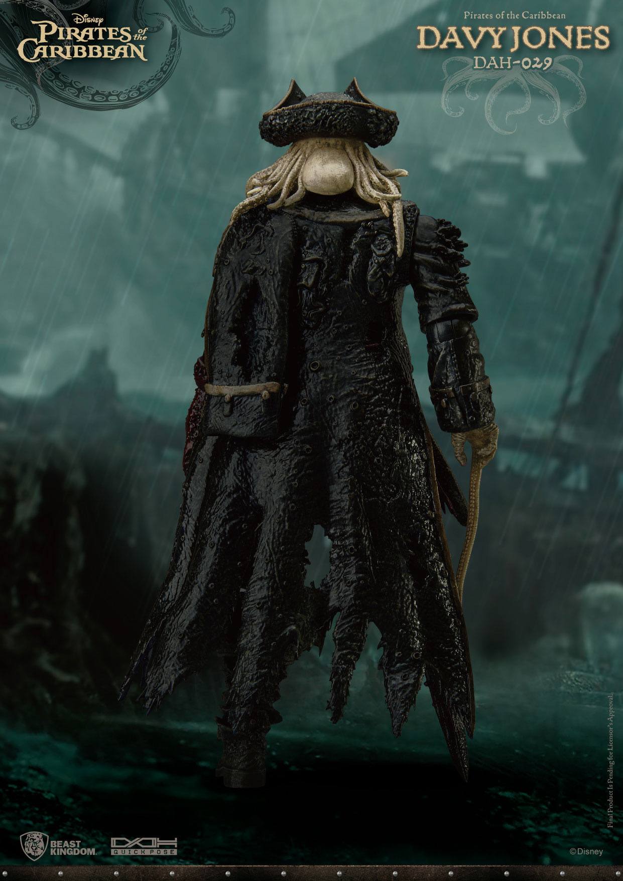 BEAST KINGDOM Action Figure - Disney, Pirates of the Caribbean - Davy Jones (20cm)