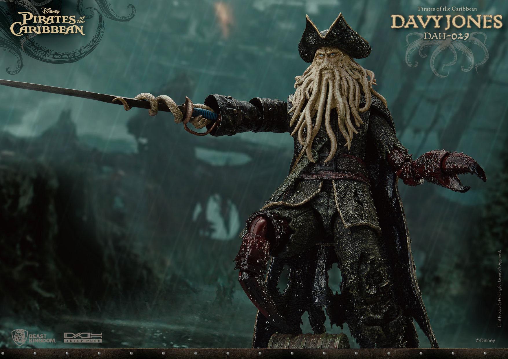 BEAST KINGDOM Action Figure - Disney, Pirates of the Caribbean - Davy Jones (20cm)