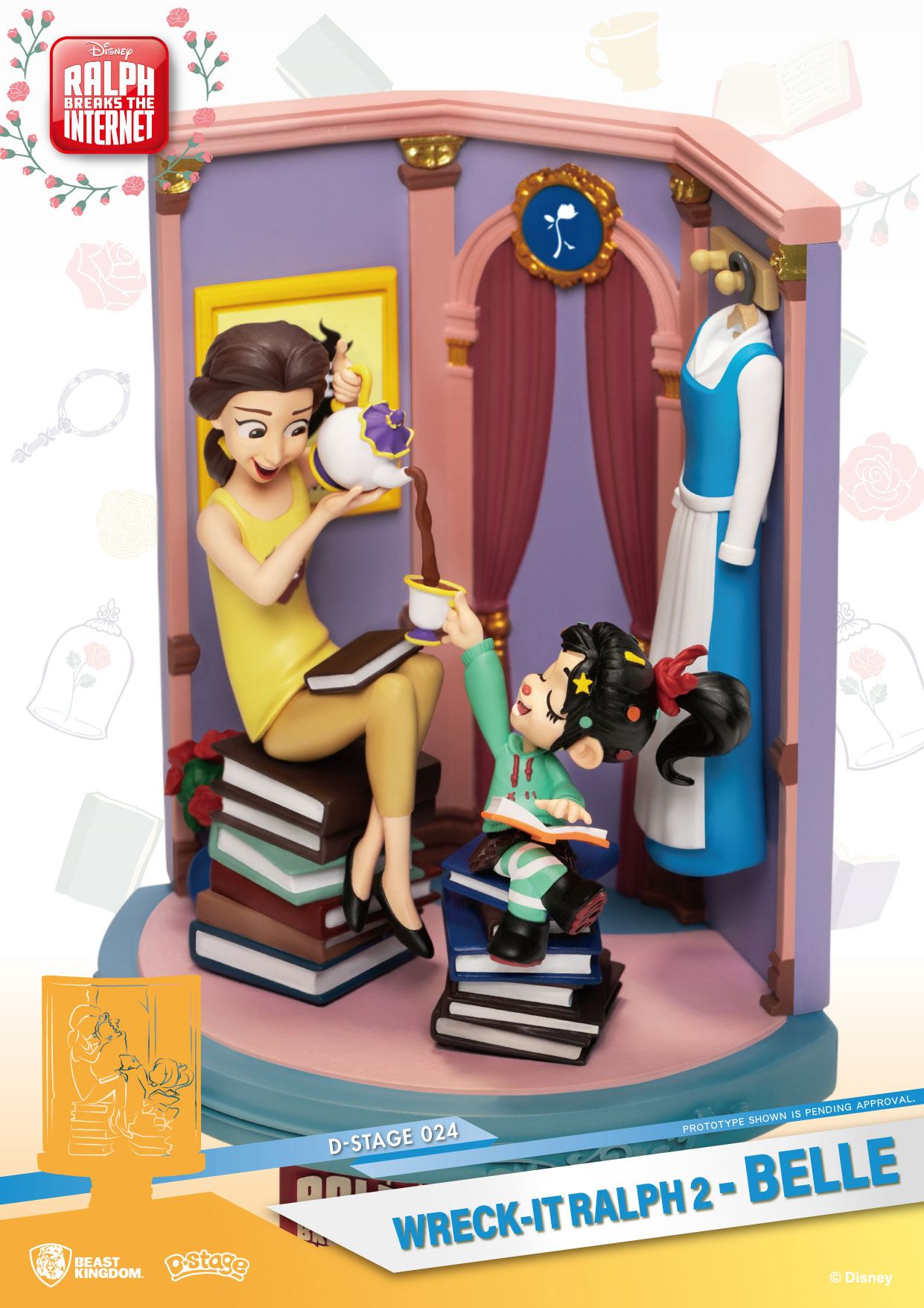 BEAST KINGDOM - Disney, Wreck-It Ralph 2 - Diorama Belle (DS-024)  (15cm)