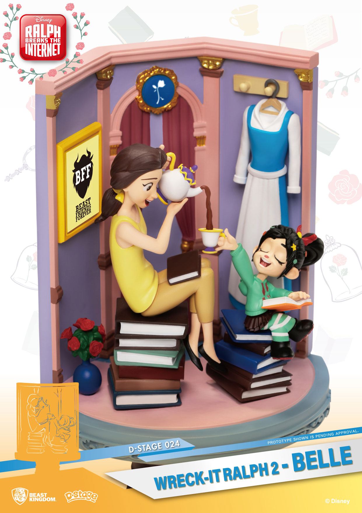 BEAST KINGDOM - Disney, Wreck-It Ralph 2 - Diorama Belle (DS-024)  (15cm)