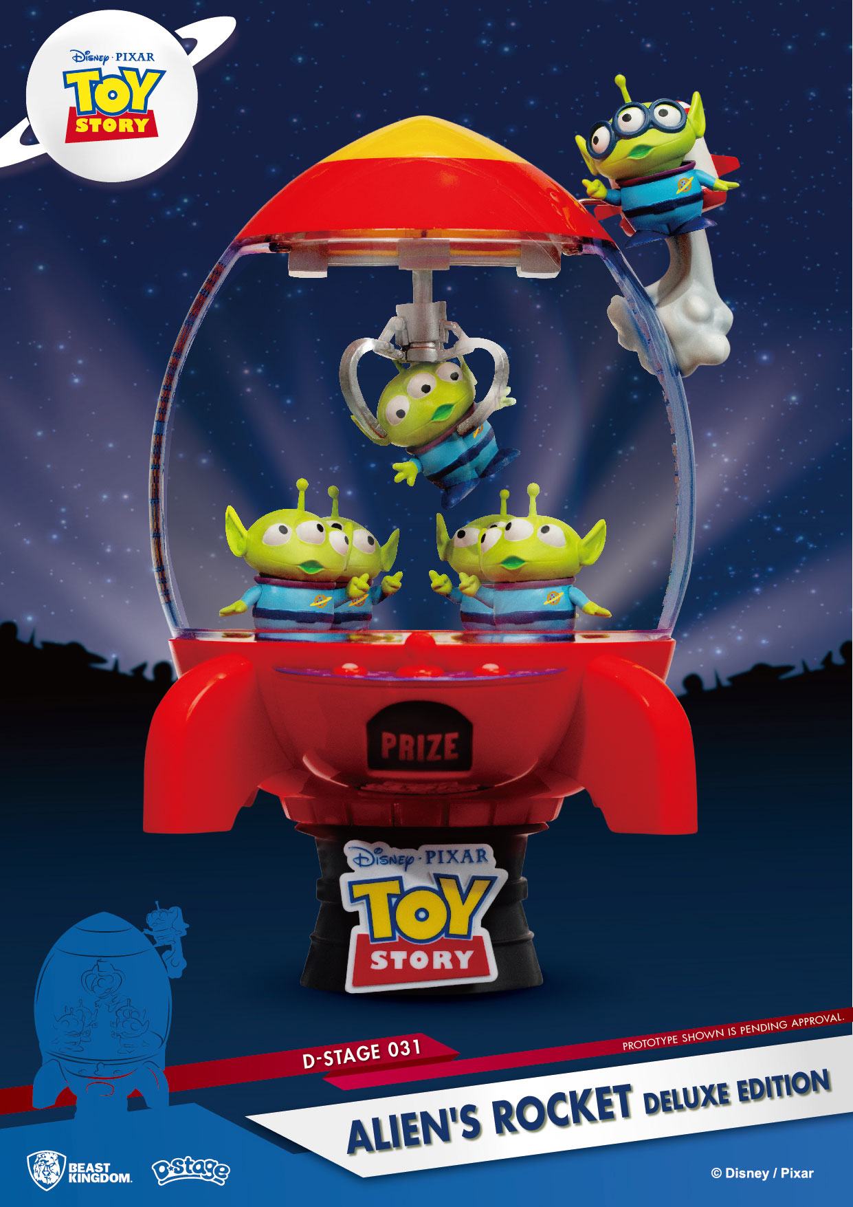 Disney - Toy Story - Diorama Alien's Rocket (DS-031SP) (15 cm) Exclusive