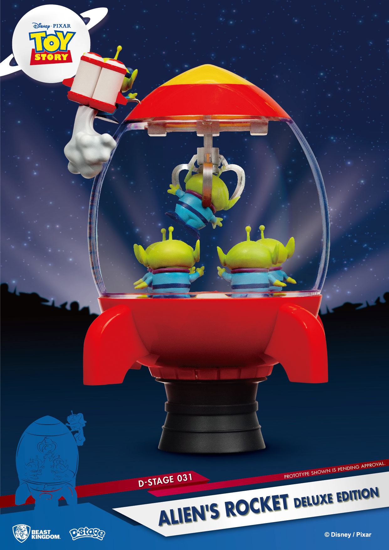 Disney - Toy Story - Diorama Alien's Rocket (DS-031SP) (15 cm) Exclusive