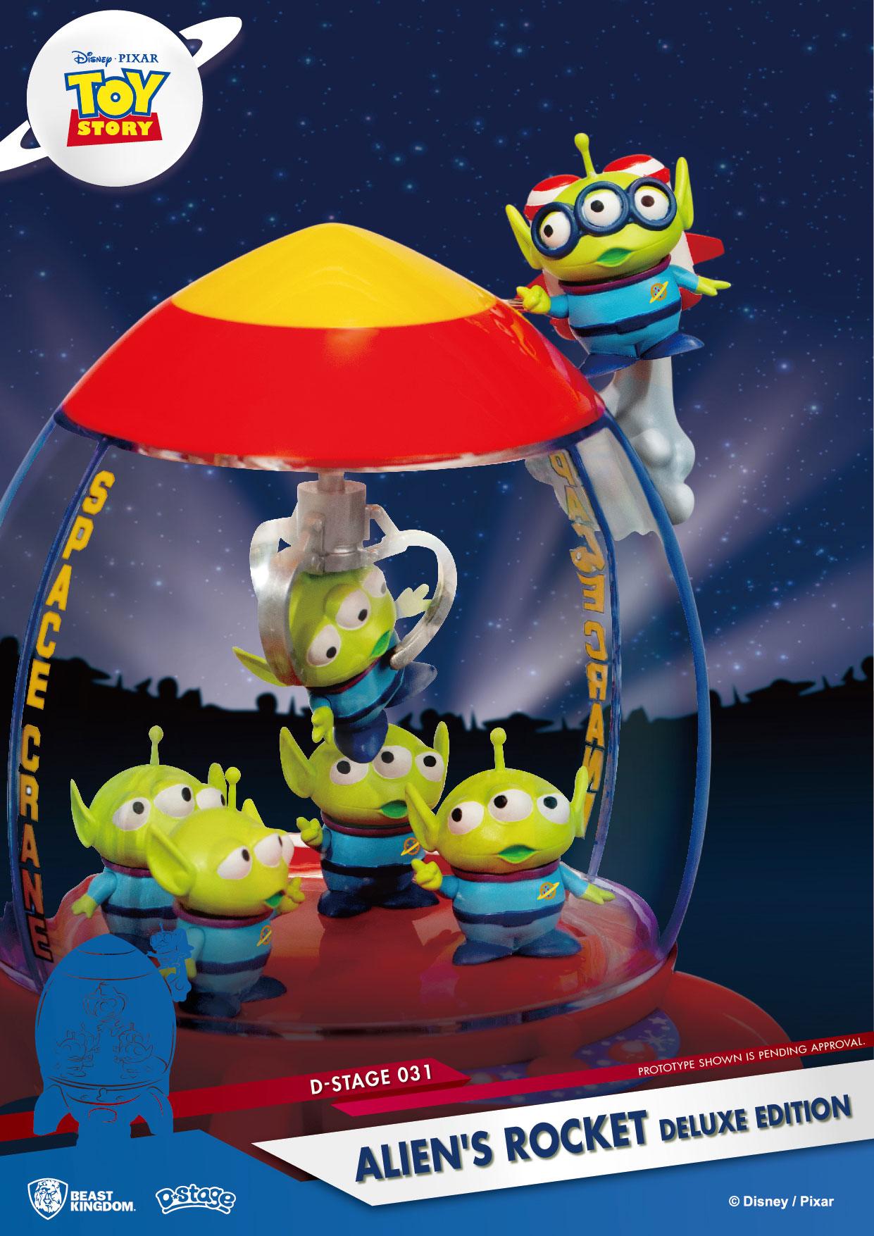 Disney - Toy Story - Diorama Alien's Rocket (DS-031SP) (15 cm) Exclusive