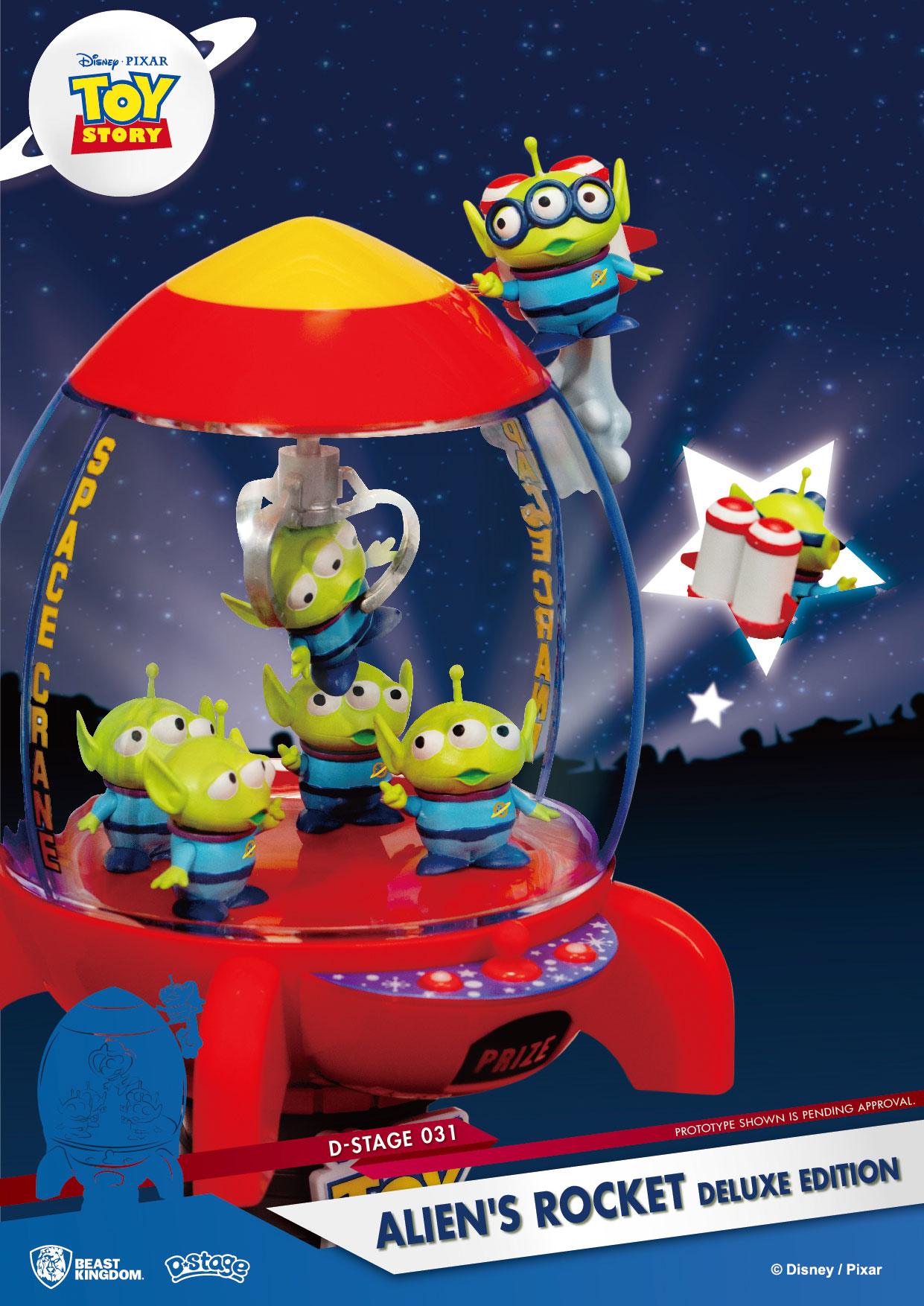 Disney - Toy Story - Diorama Alien's Rocket (DS-031SP) (15 cm) Exclusive