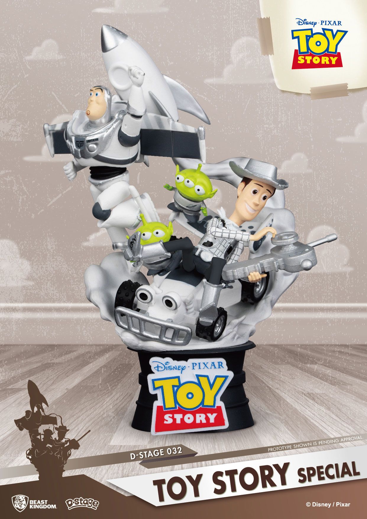 Disney - Toy Story - Diorama Toy Story (DS-032SP) (15 cm) Exclusive