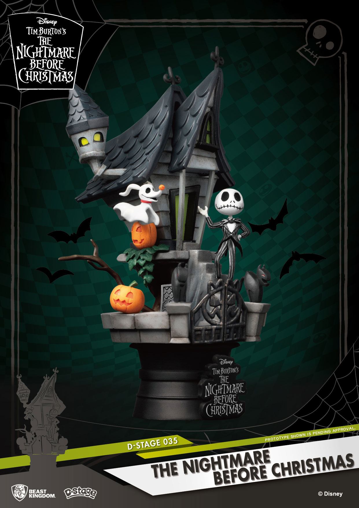 Disney - The Nightmare Before Christmas Diorama (Ds-035) (15 Cm) Figurines