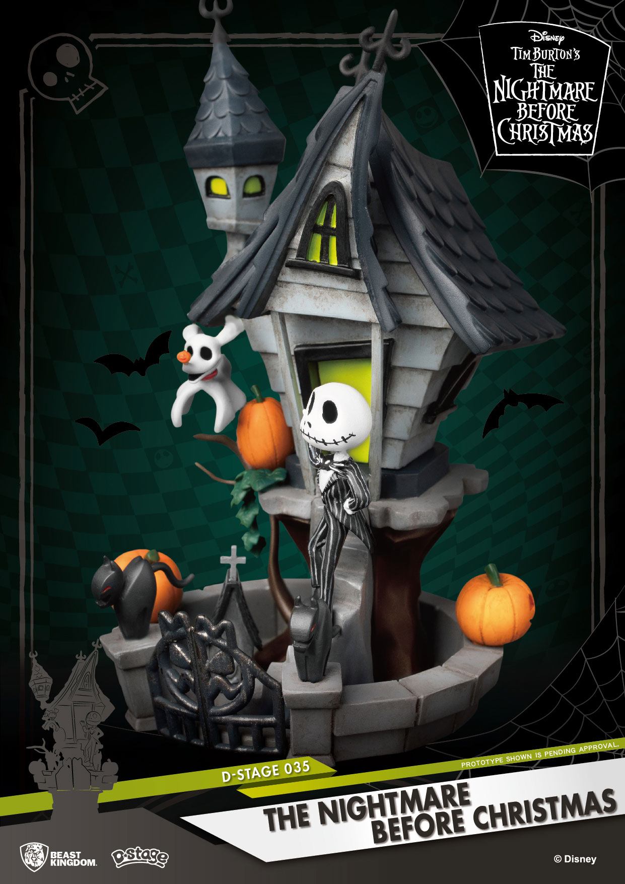 Disney - The Nightmare Before Christmas Diorama (Ds-035) (15 Cm) Figurines