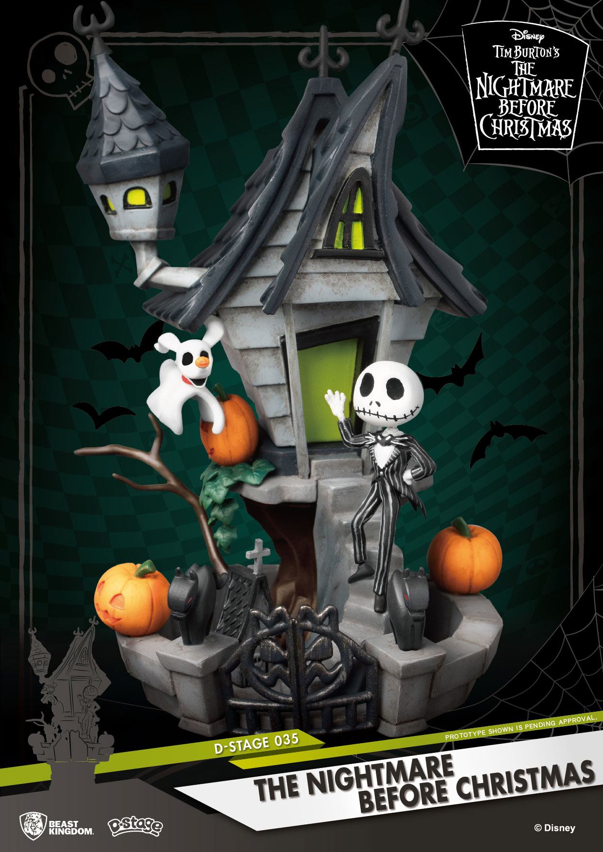 Disney - The Nightmare Before Christmas Diorama (Ds-035) (15 Cm) Figurines