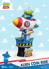 Disney - Toy Story Diorama Alien Coin Ride (Ds-036) (15 Cm) Figurines