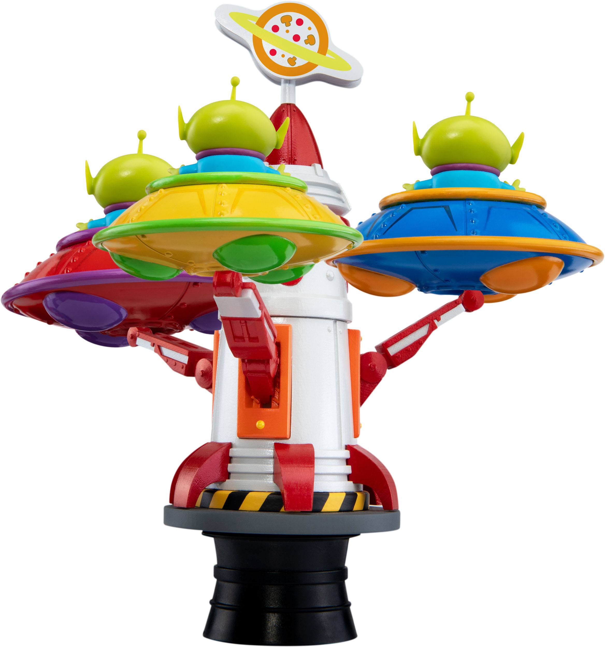 Beast Kingdom Toys : Disney, Toy Story - Diorama Alien Spin Ufo (16cm)