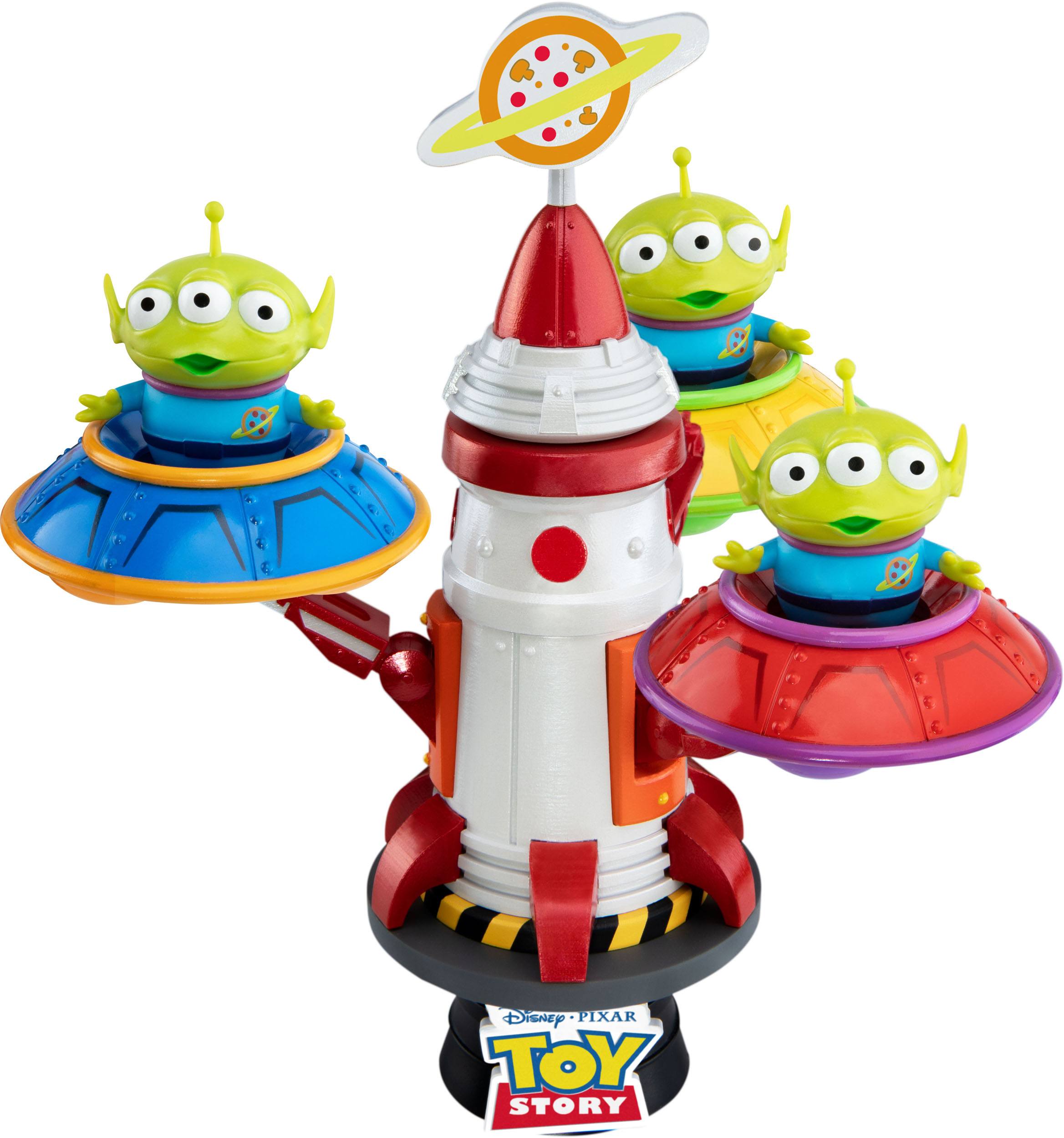 Beast Kingdom Toys : Disney, Toy Story - Diorama Alien Spin Ufo (16cm)
