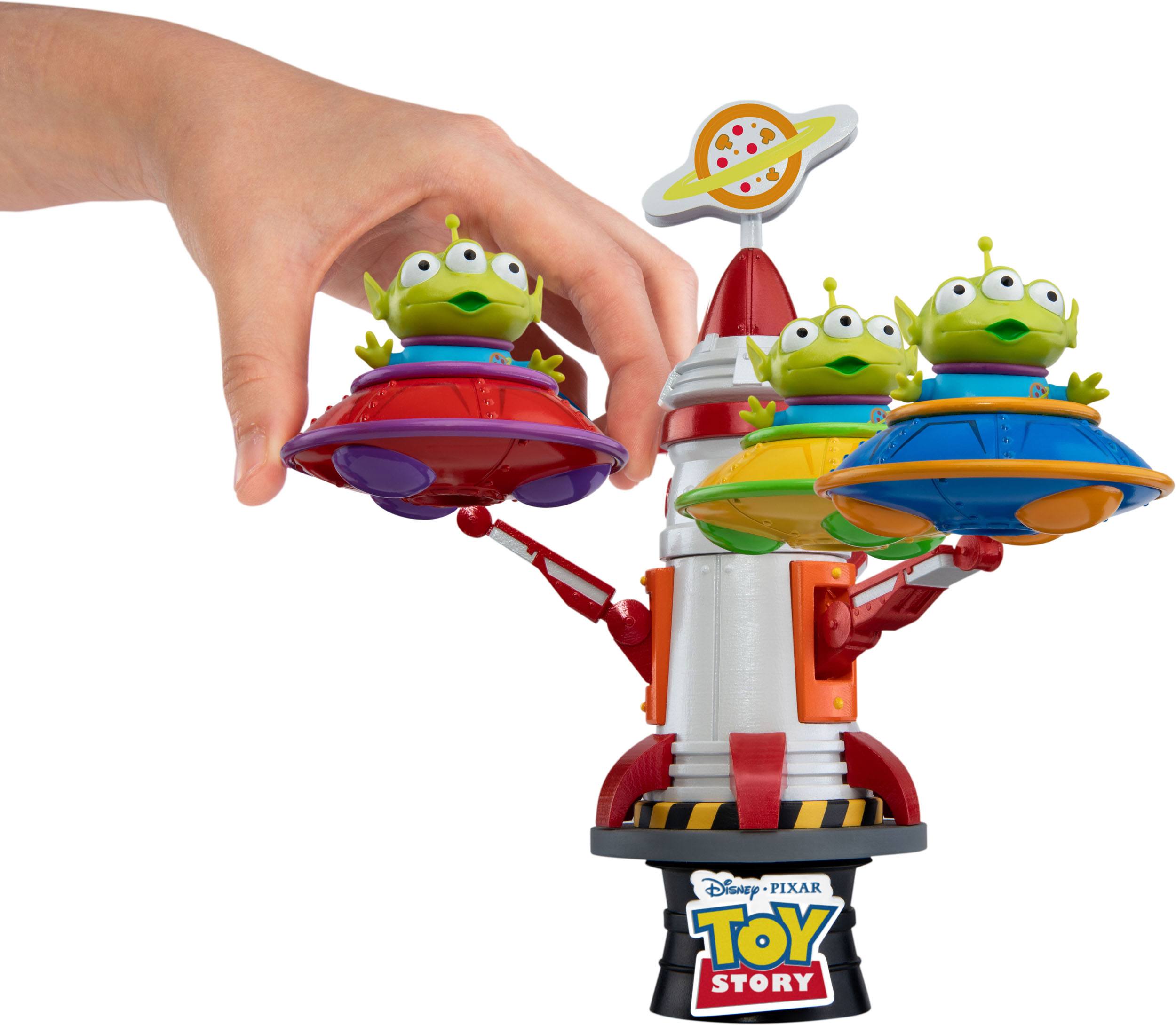 Beast Kingdom Toys : Disney, Toy Story - Diorama Alien Spin Ufo (16cm)