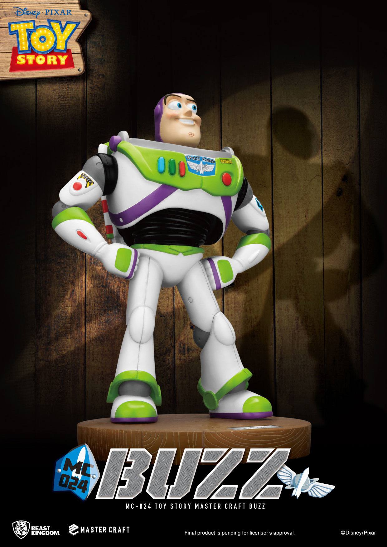 BEAST KINGDOM Statue - Disney, Toy Story - Buzz Lightyear (Limited & Numbered) (38cm)