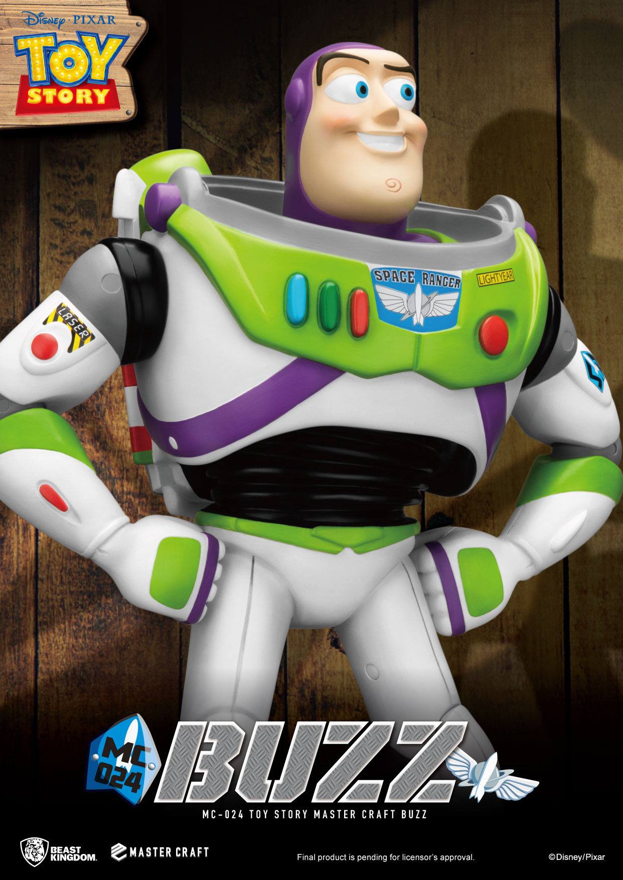 BEAST KINGDOM Statue - Disney, Toy Story - Buzz Lightyear (Limited & Numbered) (38cm)