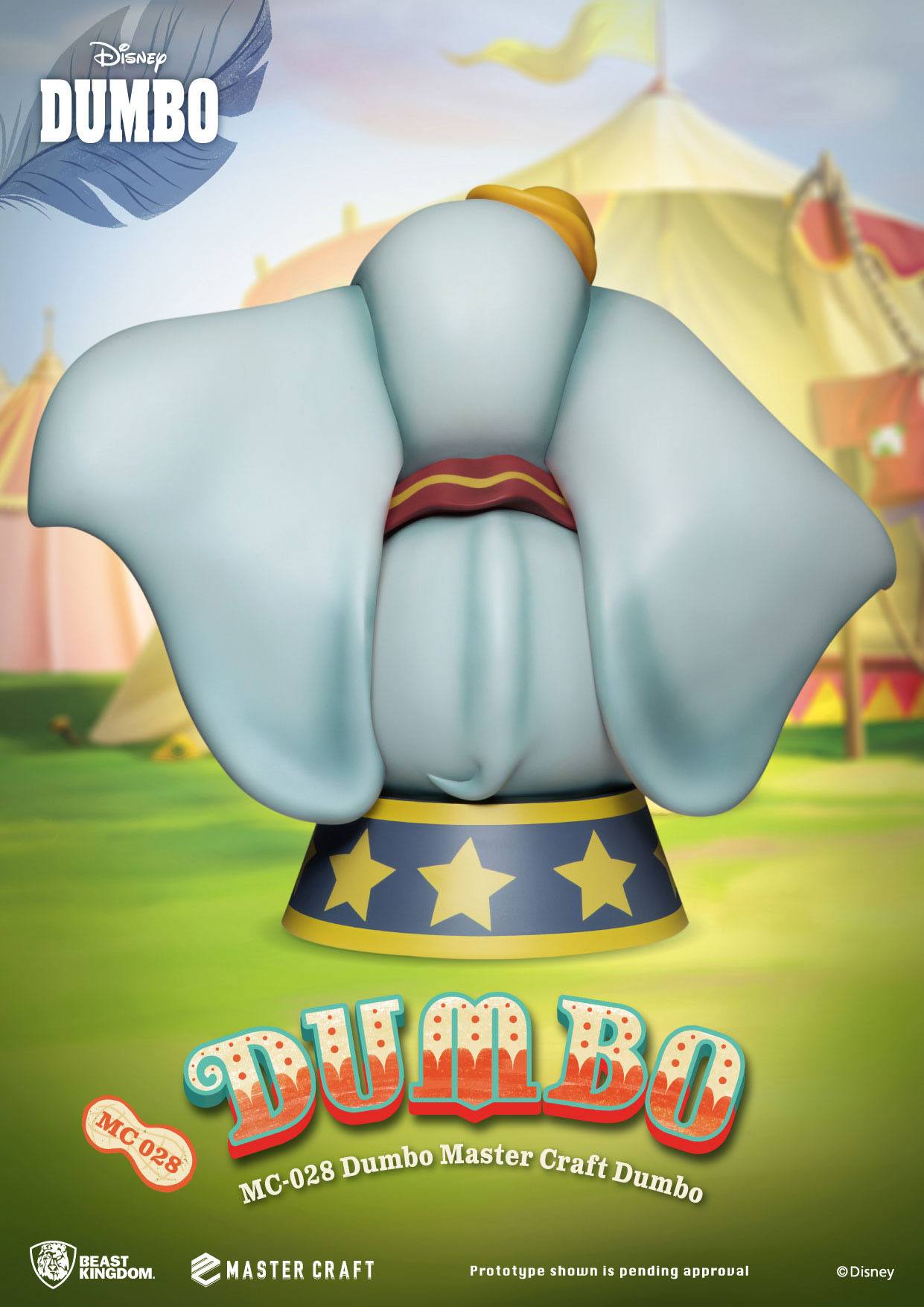 Disney - Beast Kingdom, Master Craft Statue - Dumbo (32 cm)