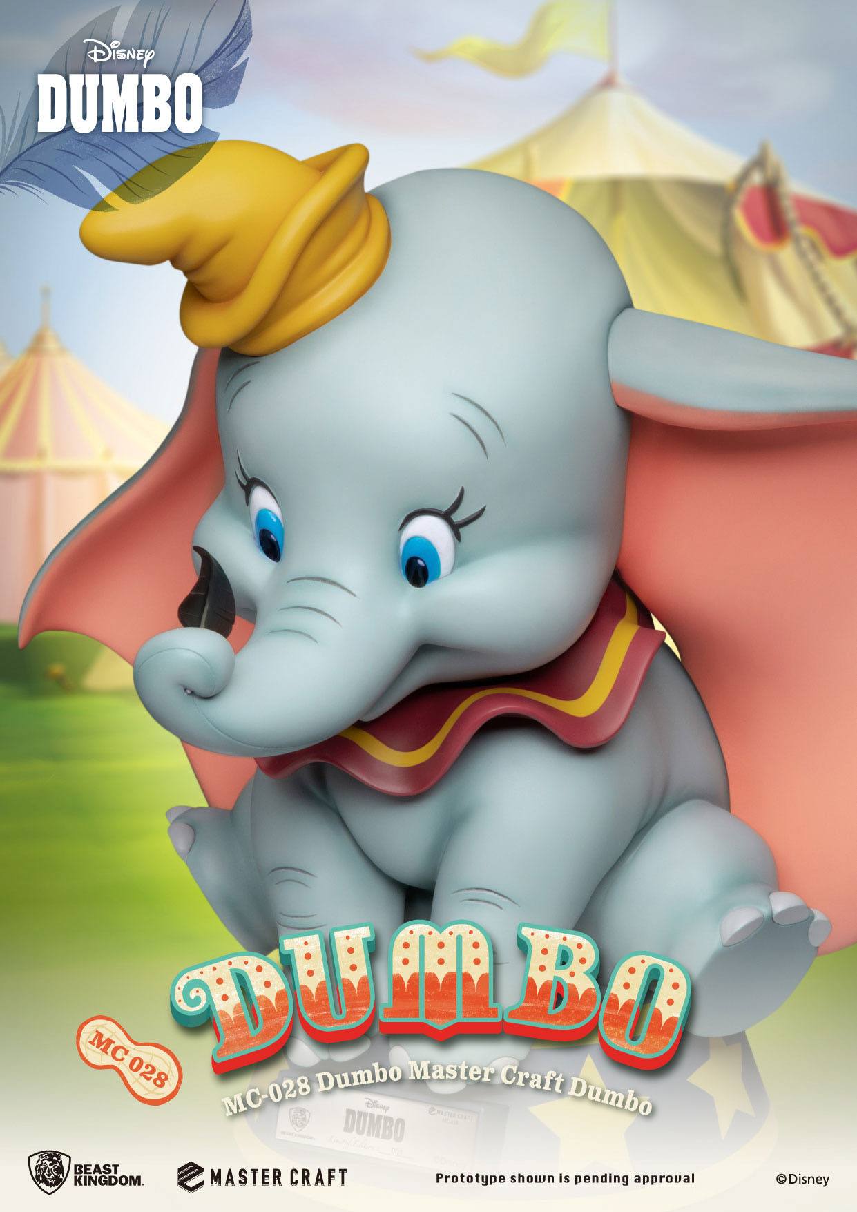 Disney - Beast Kingdom, Master Craft Statue - Dumbo (32 cm)