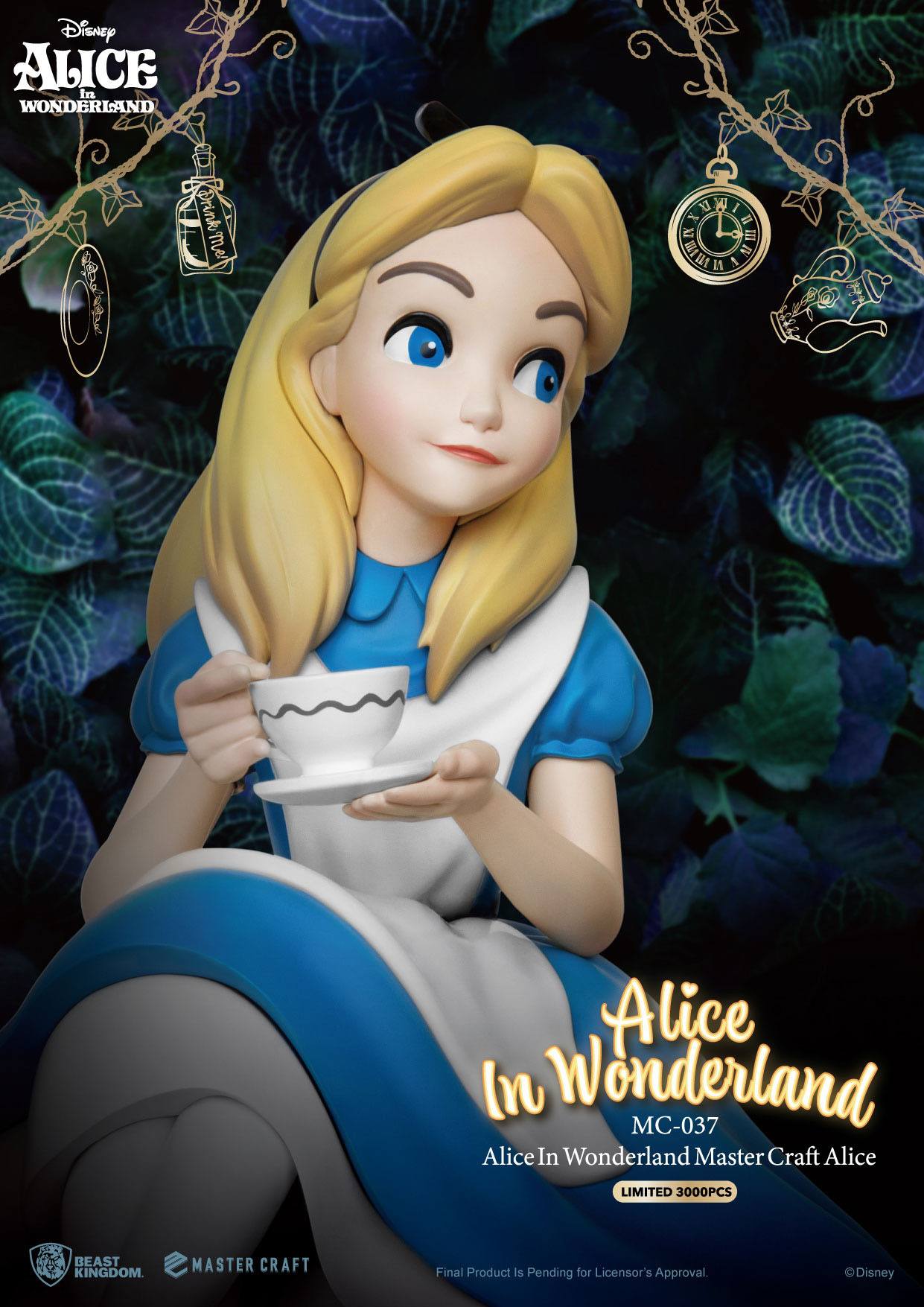 BEAST KINGDOM Statue - Disney, Alice in Wonderland - Alice (Limited & Numbered) (36cm)