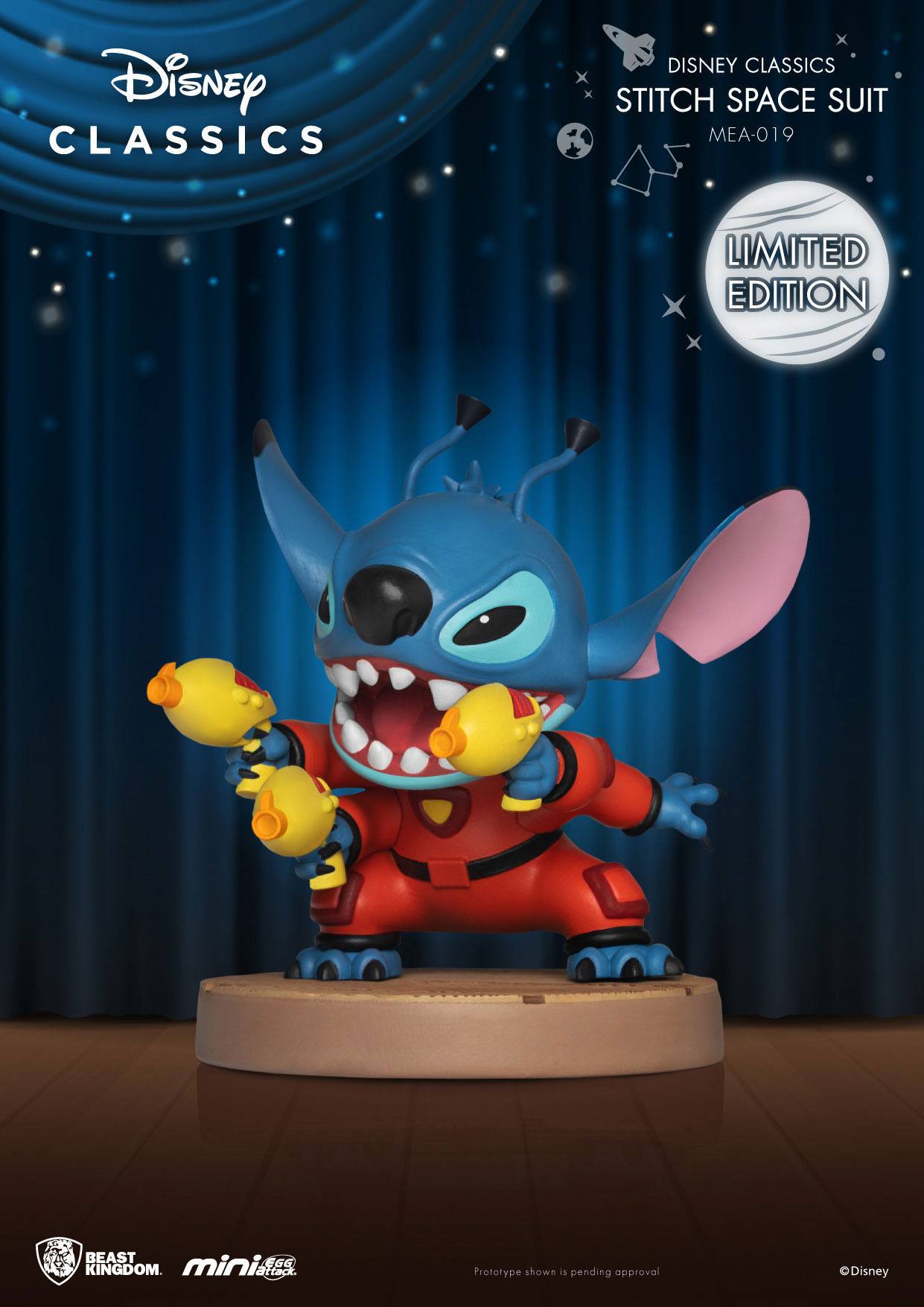 BEAST KINGDOM - Disney, Lilo & Stitch - Stitch Space Suit (8cm)