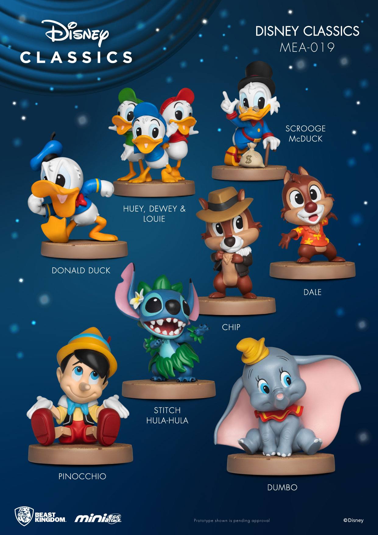 Beast Kingdom - Disney Dumbo (8Cm) Figurines