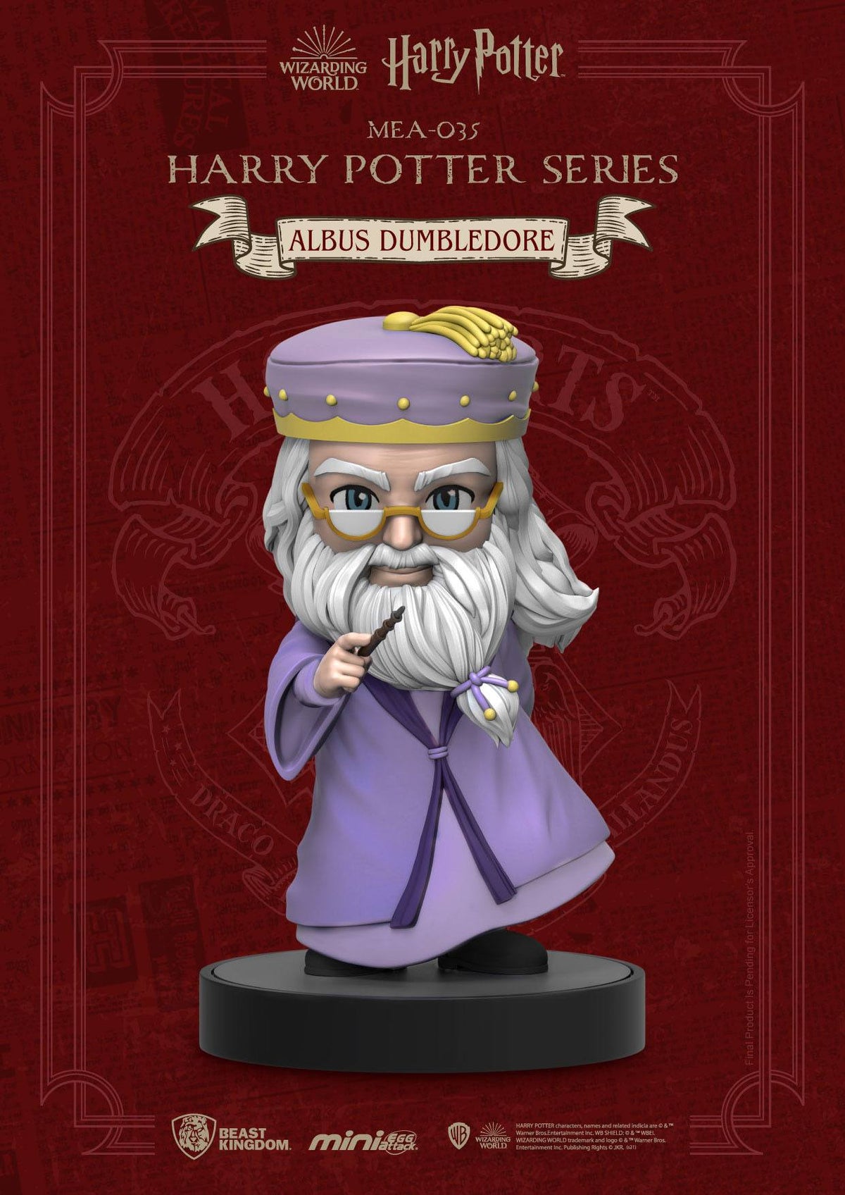 BEAST KINGDOM - Mini Egg Attack Figure - Harry Potter - Albus Dumbledore (8cm)