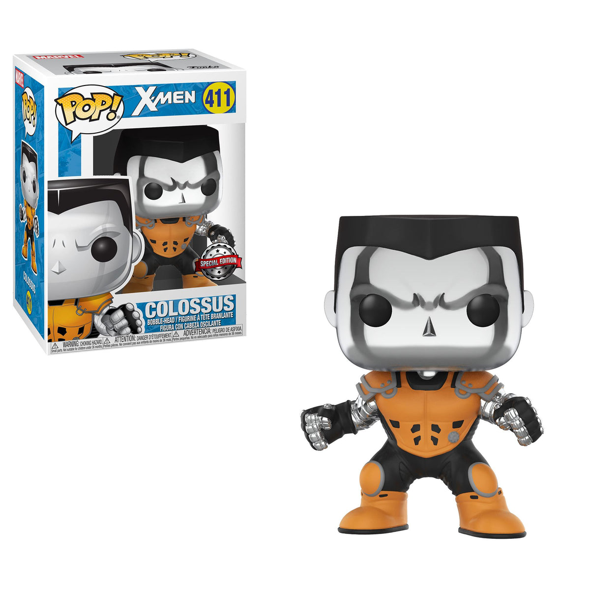 Funko POP! Marvel - X-Men - Colossus (411) Damaged Packaging