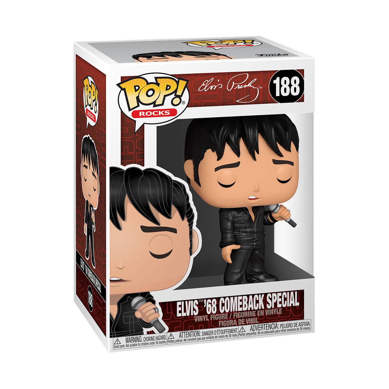 Funko POP! Rocks - Elvis Presley - Elvis '69 Comeback Special (188)