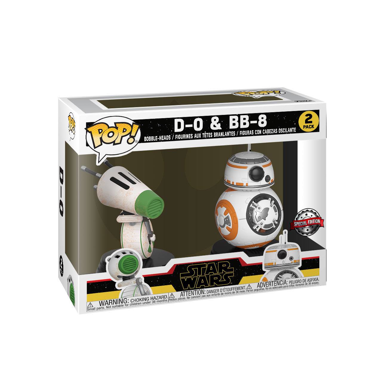 Funko POP! Star Wars -  D-0 & BB-8 (2Pack) Exclusive