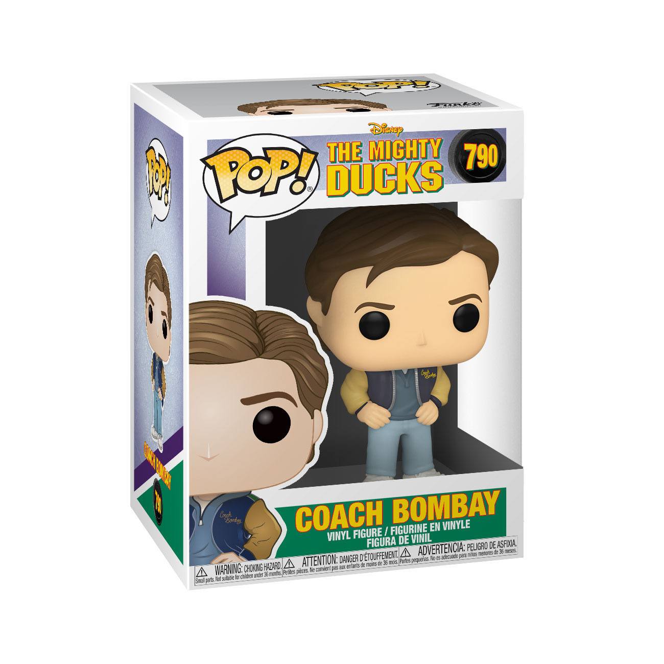 Funko POP! Disney - The Mighty Ducks - Coach Reilly Bombay (790)