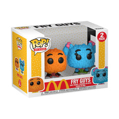 Funko POP! Ad Icons - McDonalds - Fry Kids (Fry Guy Orange / Fry Girl Cyan) (2Pack)