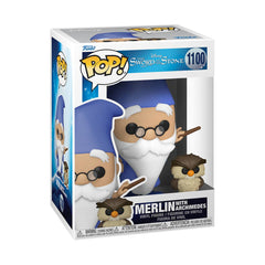 Funko POP! Disney - The Sword in The Stone - Merlin w/ Archimedes (1100)