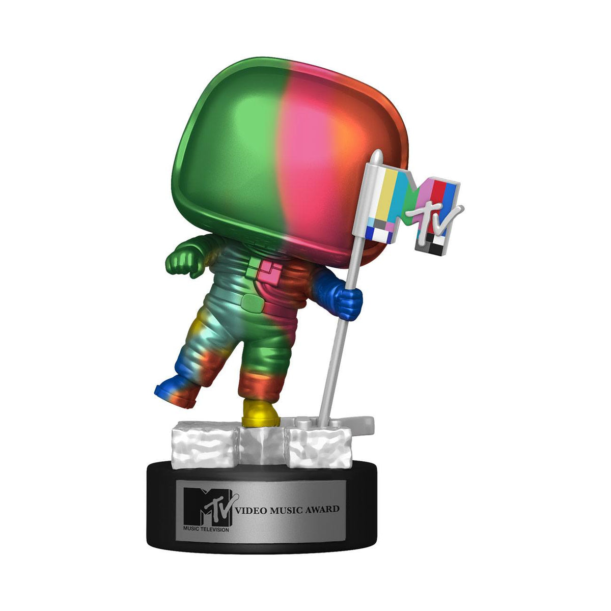 Funko POP! Icons - Music Television - MTV Moon Person (Coloured) (18)