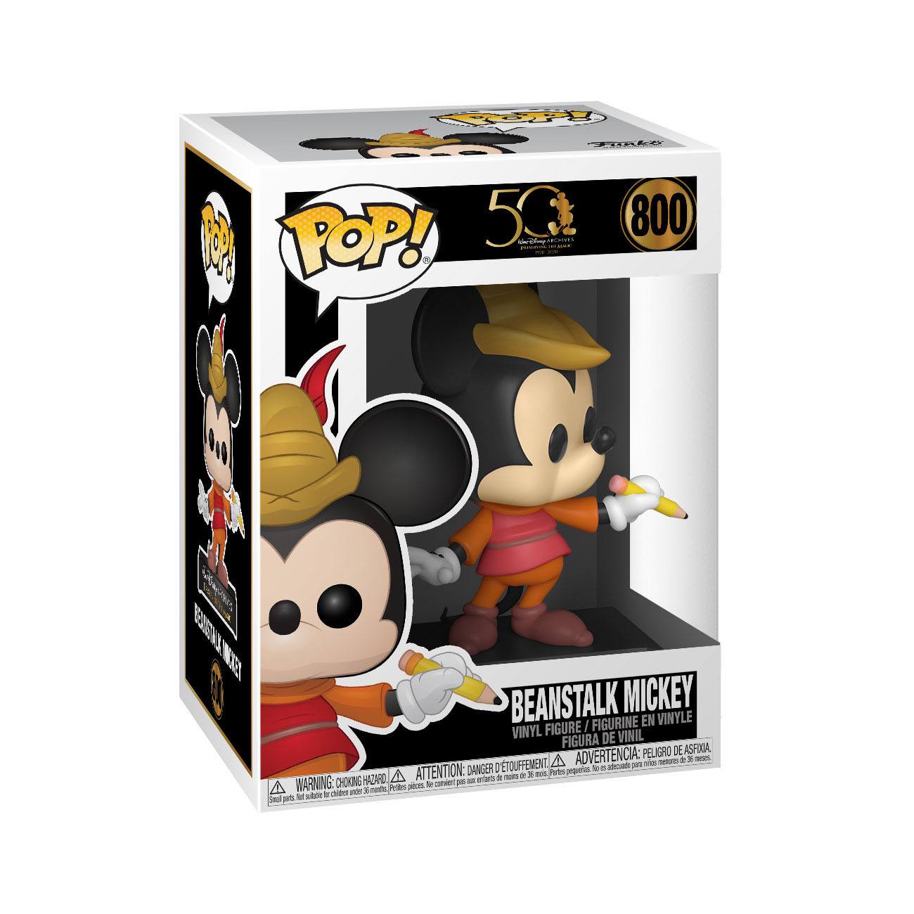 Funko POP! Disney - Archives (Disney 50th) - Beanstalk Mickey (800)