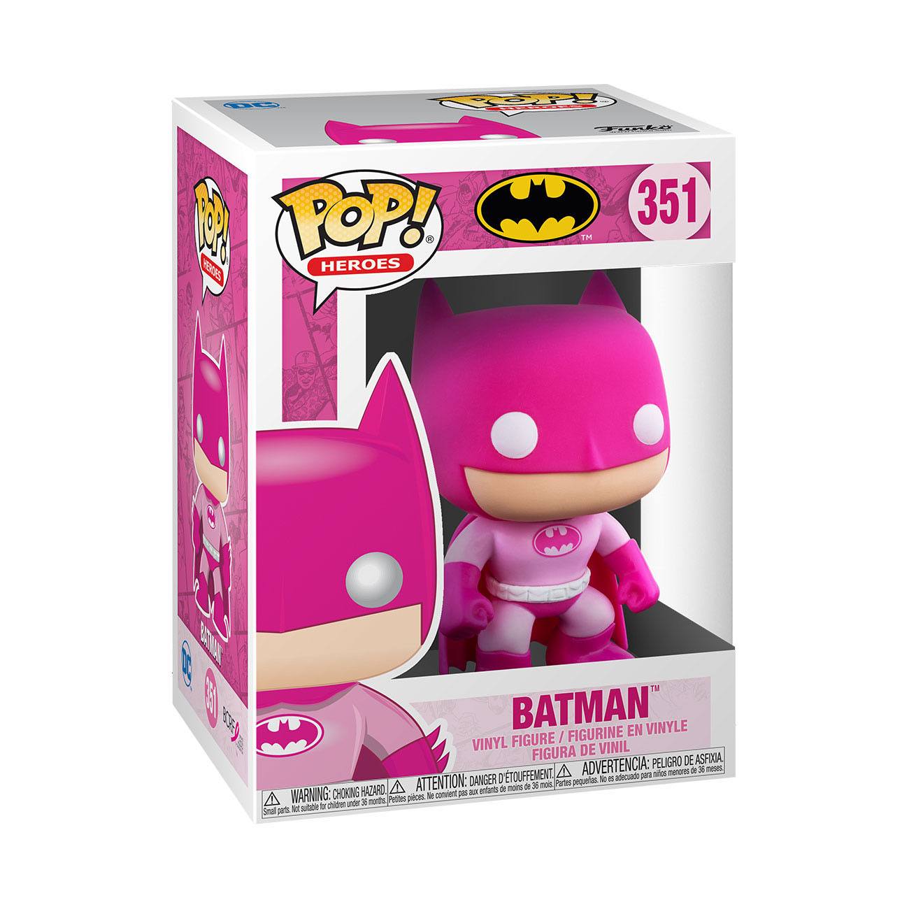Funko POP! Heroes - DC Super Heroes - Batman (Breast Cancer Awareness) (351)