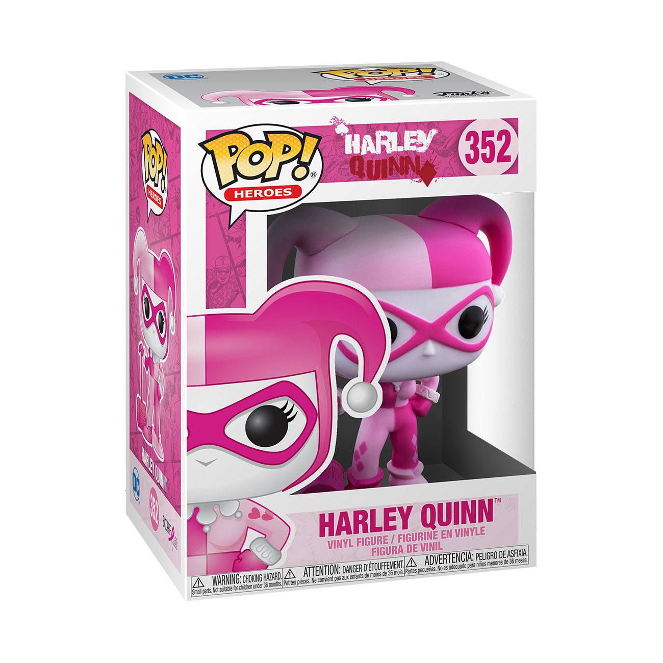 Funko POP! Heroes - DC Super Heroes - Harley Quinn (Breast Cancer Awareness) (352)