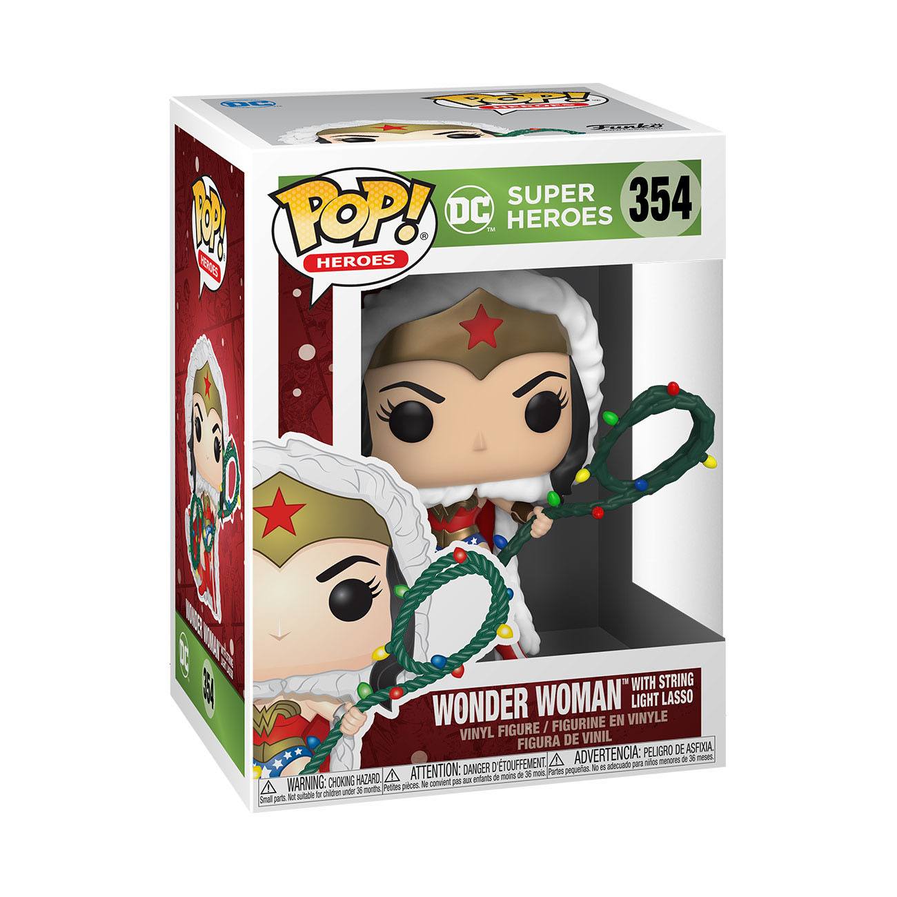 Funko POP! Heroes - DC Super Heroes - Wonder Woman w/ String Light Lasso (354)