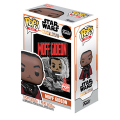 Funko POP! Tees - Star Wars, The Mandalorian - Moff Gideon (GITD) & T-shirt (380) Exclusive
