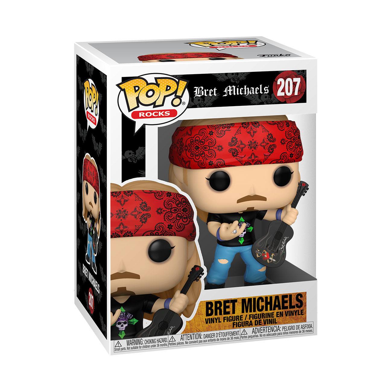 Funko POP! Rocks - Bret Michaels - Bret Michaels (207)