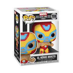 Funko POP! Marvel - Lucha Libre - El Héroe Invicto (Iron Man) (709)