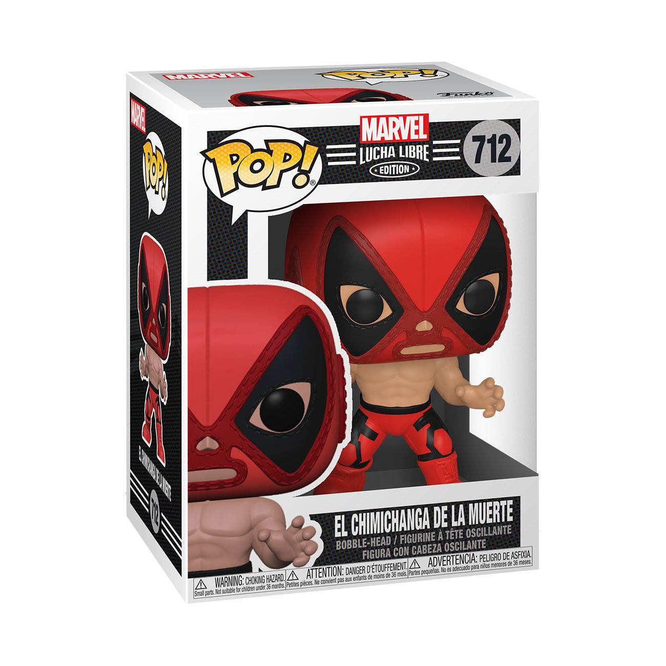 Funko POP! Marvel - Lucha Libre - El Chimichanga De La Muerte (Deadpool) (712)