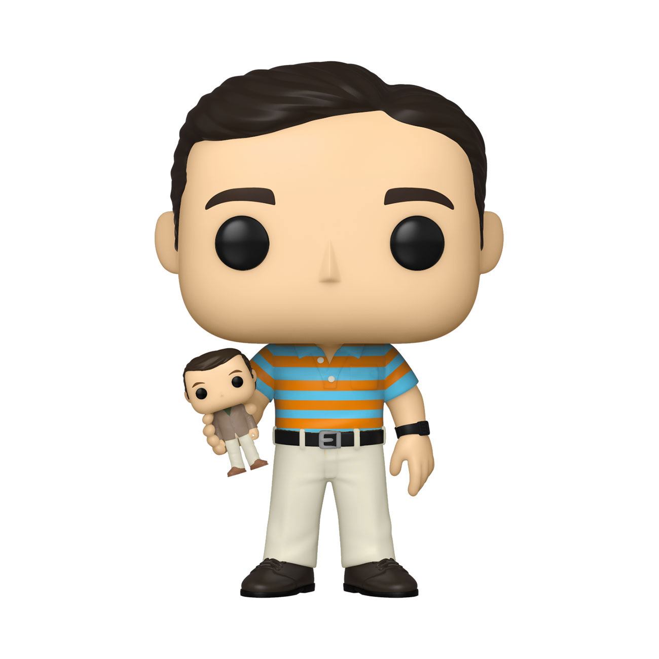 Funko Pop Movies - The 40-Year-Old Virgin Andy Stitzer (Holding Oscar Goldman) (1064) Figurines
